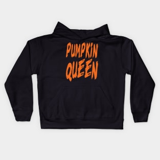 Pumpkin queen  happy halloween Kids Hoodie